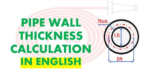 pipe wall thickness calculation 31.3